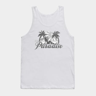 Lost Paradise B/W Tank Top